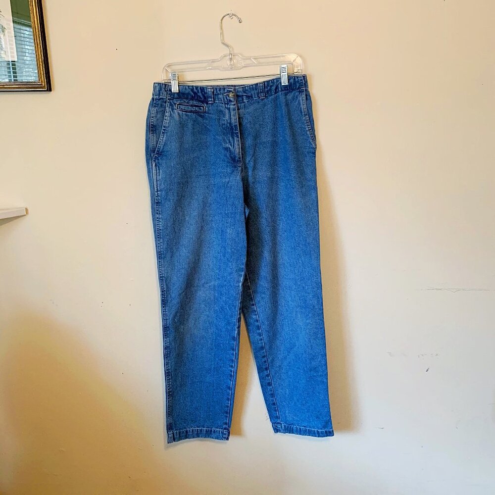 Vintage 90s High Rise Baggy Boyfriend Jeans Size 8